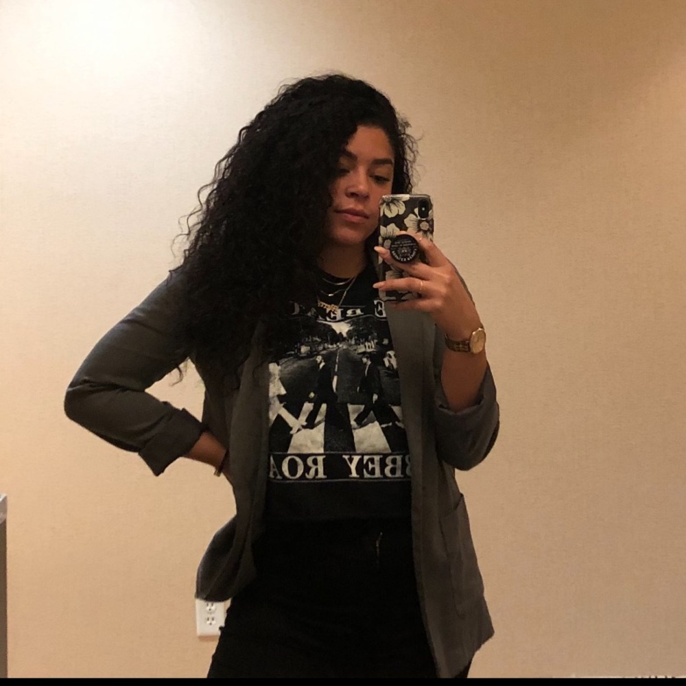 H&M gray blazer